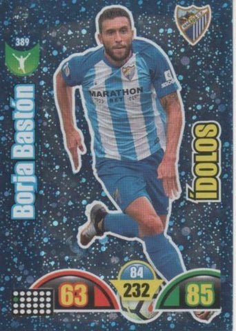 Cromo E002987: Trade Card Game Adrenalyn. Liga 2017-18, Ídolos. Rolan. Málaga C.F.