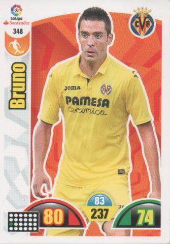 Cromo E002965: Trade Card Game Adrenalyn. Liga 2017-18, Bruno. Villareal C.F. 