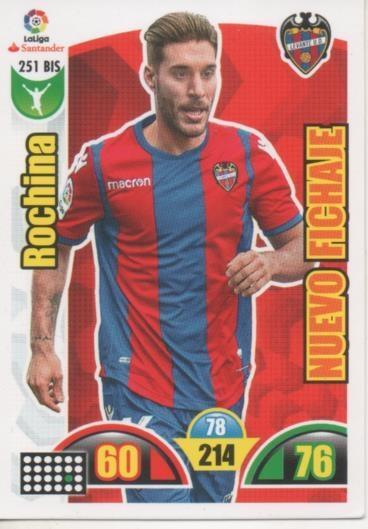 Cromo E002930: Trade Card Game Adrenalyn. Liga 2017-18, Rochina. Levante U.D.