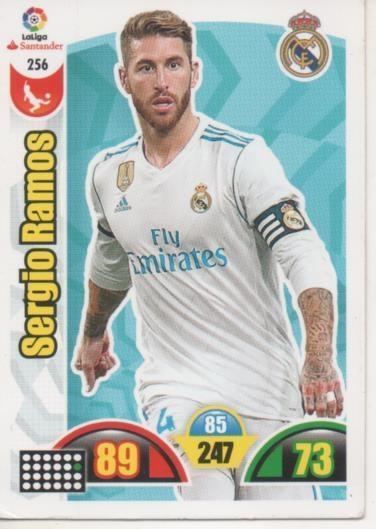 Cromo E002932: Trade Card Game Adrenalyn. Liga 2017-18, Sergio Ramos. Real Madrid