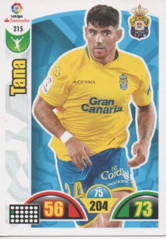 Cromo E002919: Trade Card Game Adrenalyn. Liga 2017-18, Tana. U.D. Las Palmas