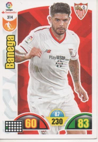 Cromo E002952: Trade Card Game Adrenalyn. Liga 2017-18, Banega.Sevilla.C.F.