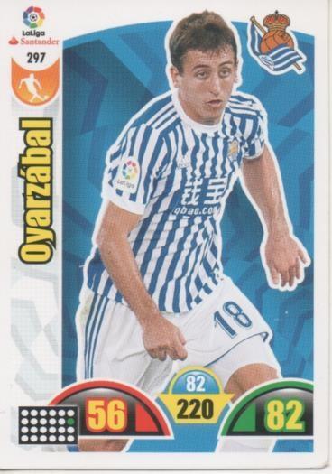 Cromo E002945: Trade Card Game Adrenalyn. Liga 2017-18, Oyarzábal. Real Sociedad