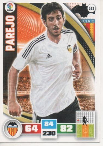 Cromo E002632: Trade Card Game Adrenalyn. Liga 2015-16, Parejo. Valencia.C.F.