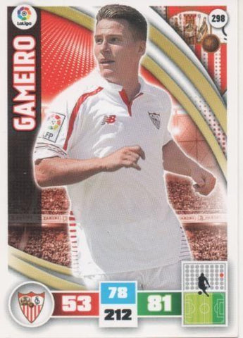 Cromo E002624: Trade Card Game Adrenalyn. Liga 2015-16, Gamero. Sevilla.F.C.