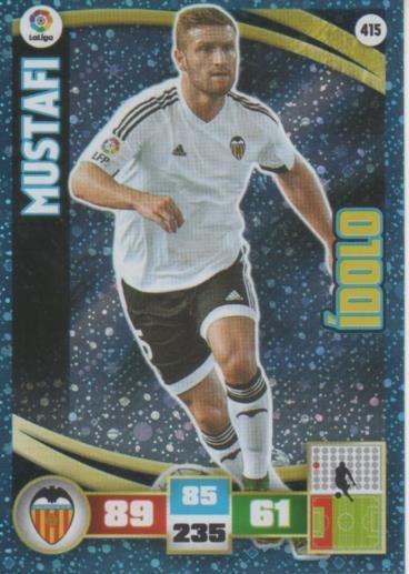 Cromo E002653: Trade Card Game Anredalyn. Liga 2015-16, Mustafi. Valencia. C.F.