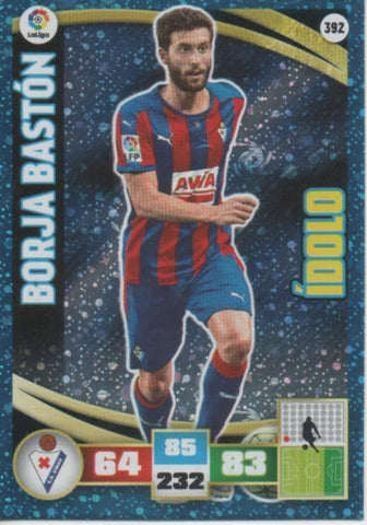 Cromo E002651: Trade Card Game Adrenalyn. Liga 2015-16, Borja Bastón. S.D. Eibar