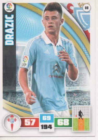 Cromo E002564: Trade Card Game Adrenalyn. Liga 2015-16, Drazic. Real Club Celta de Vigo