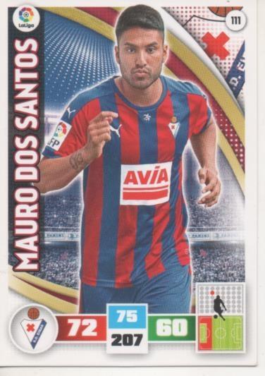 Cromo E002574: Trade Card Game Adrenalyn. Liga 2015-16, Mauro Dos Santos. S.D. Eibar