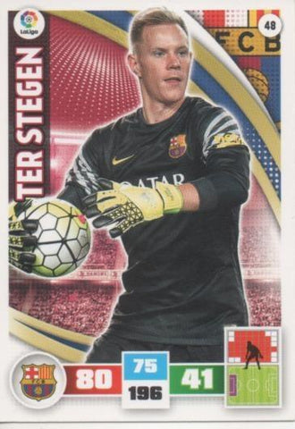 Cromo E002555: Trade Card Game Adrenalyn. Liga 2015-16, Ter Stegen. F.C. Barcelona