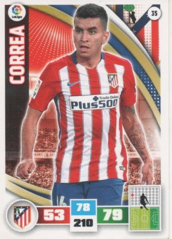 Cromo E002554: Trade Card Game Adrenalyn. Liga 2015-16, Correa. C.A. de Madrid