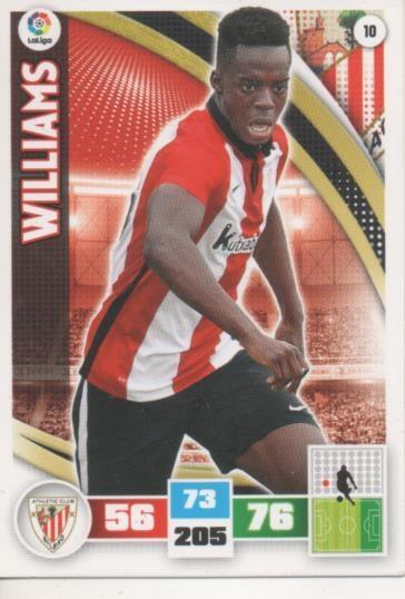 Cromo E002559: Trade Card Game Adrenalyn. Liga 2015-16, Williams. A.C. de Bilbao