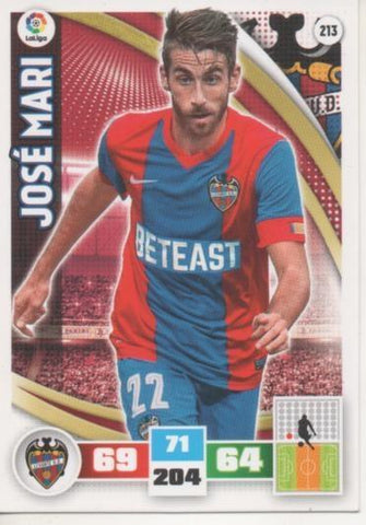 Cromo E002596: Trade Card Game Adrenalyn. Liga 2015-16, José Mari. Levante U.D.