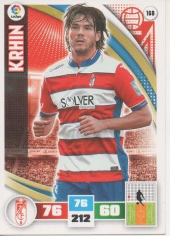 Cromo E002585: Trade Card Game Adrenalyn. Liga 2015-16, Krhin- Granada Club de Fútbol