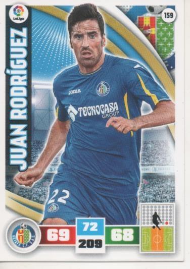 Cromo E002582: Trade Card Game Adrenalyn. Liga 2015-16, Juan Rodríguez. Getafe Club de Futbol