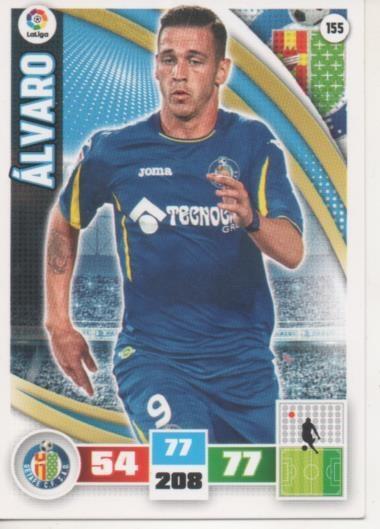 Cromo E002581: Trade Card Game Adrenalyn. Liga 2015-16, Álvaro. Getafe Club de Futbol