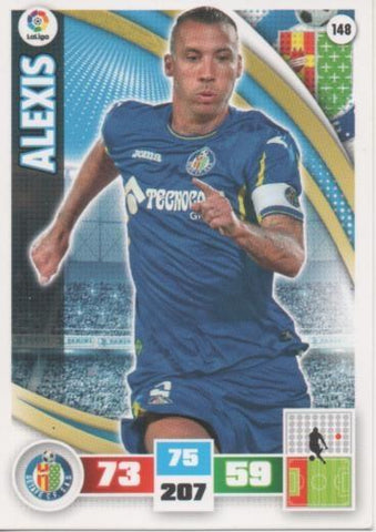 Cromo E002579: Trade Card Game Adrenalyn. Liga 2015-16, Alexis. Getafe Club de Futbol