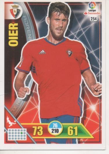 Cromo E002745: Trade Card Game Adrenalyn. Liga 2016-17, Nauzet. C.A. Osasuna