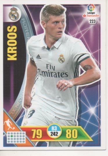 Cromo E002729: Trade Card Game Adrenalyn. Liga 2016-17, Kroos. Real Madrid