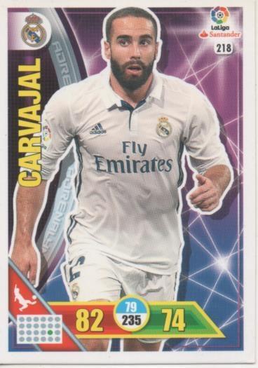 Cromo E002728: Trade Card Game Adrenalyn. Liga 2016-17, Carvajal.Real Madrid