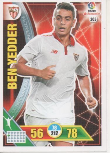 Cromo E002762: Trade Card Game Adrenalyn. Liga 2016-17, Ben Yedder. Sevilla. F.C.