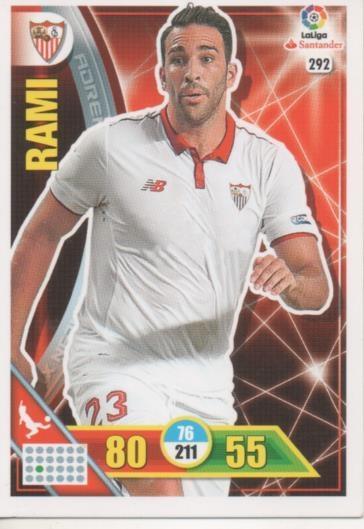 Cromo E002759: Trade Card Game Adrenalyn. Liga 2016-17, Rami. Sevilla.F.C.