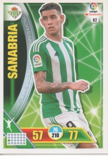 Cromo E002682: Trade Card Game Adrenalyn. Liga 2016-17, Dani Ceballos. Real Betis Balonpie