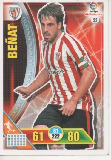 Cromo E002672: Trade Card Game Adrenalyn. Liga 2016-17, Beñat. Bilbao. A.C.