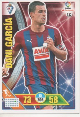 Cromo E002697: Trade Card Game Adrenalyn. Liga 2016-17, Dani García. S.D. Eibar