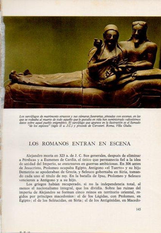 LAMINA V15394: Sarcofago de los esposos de Cerveteri