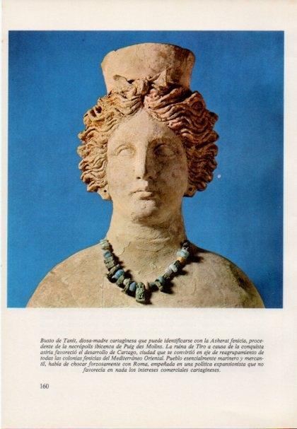 LAMINA V15401: Busto de Tanit, Necropolis de Puig des Molins