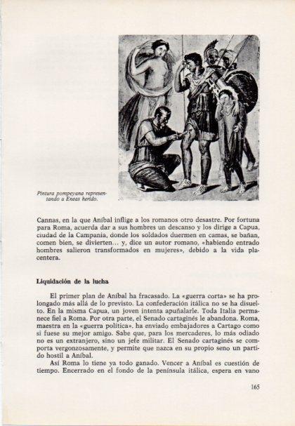 LAMINA V15403: Pintura pompeyana representando a Eneas herido