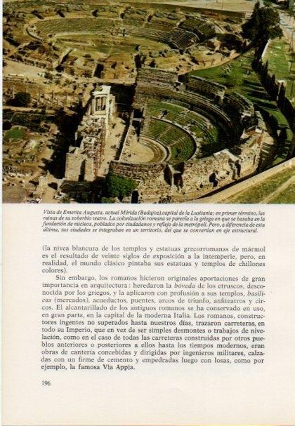 LAMINA V15417: Vista del teatro de Merida, Badajoz