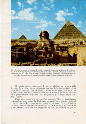 LAMINA V15350: La Gran Esfinge
