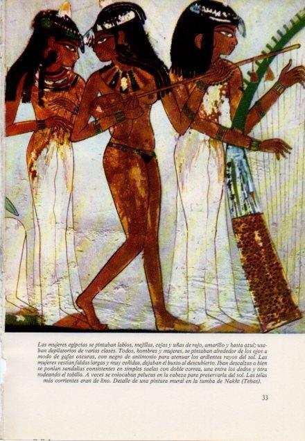 LAMINA V15349: Pintura de la tumba de Nakht en Tebas