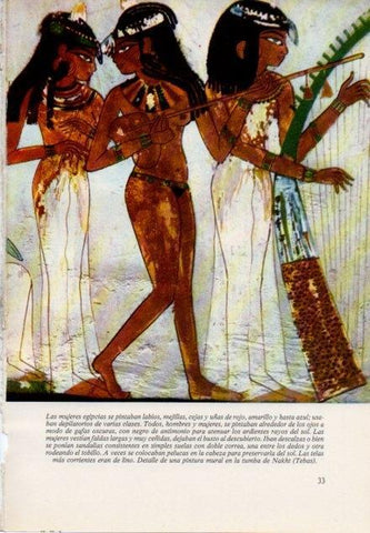 LAMINA V15349: Pintura de la tumba de Nakht en Tebas