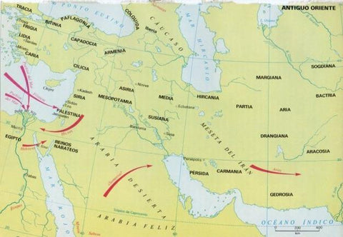 LAMINA V15364: Mapa del antiguo oriente