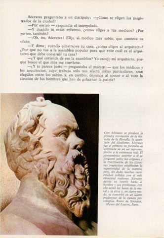 LAMINA V15381: Busto de Socrates