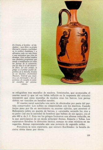 LAMINA V15376: Escena de un lekythos