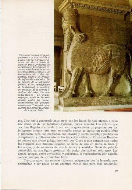 LAMINA V15368: Toro alado de Khorsabad