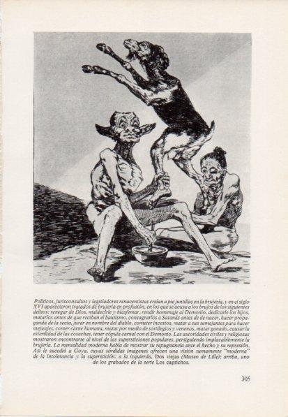 LAMINA V15463: Los caprichos por Goya