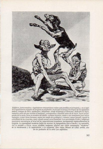 LAMINA V15463: Los caprichos por Goya