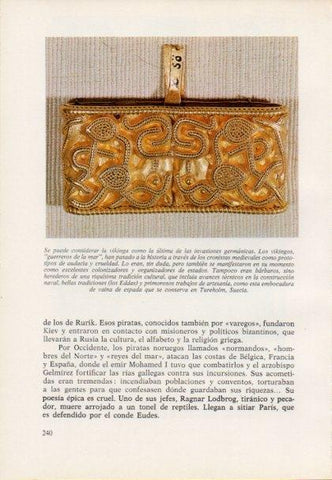 LAMINA V15438: Embocadura de vaina de espada, Tureholm
