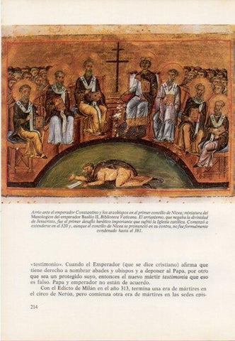 LAMINA V15426: Menologion del emperador Basilio Basilio II
