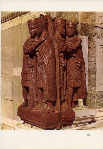 LAMINA V15425: Diocleciano y Maximiano, relieve Basilica de San Marcos