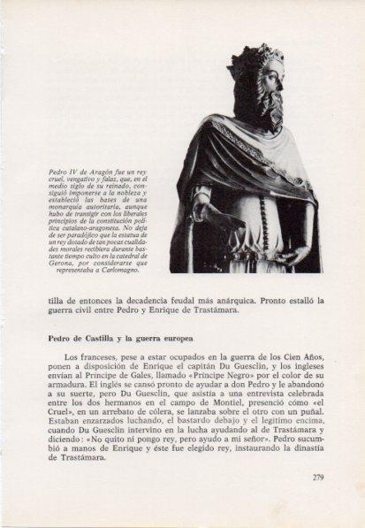 LAMINA V15453: Estatua de Pedro IV de Aragon