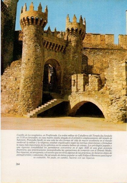 LAMINA V15448: Castillo de los templarios en Ponferrada