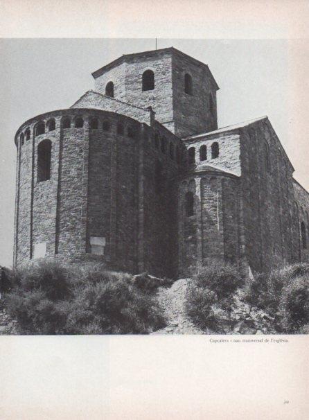 LAMINA V15263: Sant Vicenç de Cardona. Capçalera i nau de l'esglesia