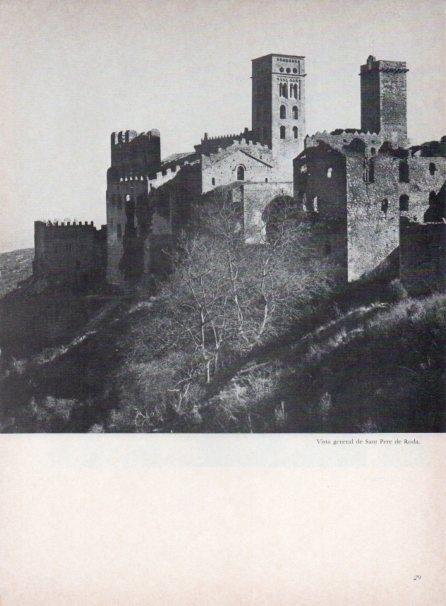 LAMINA V15258: Monastir de Sant Pere de Rodes. Vista general