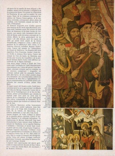 LAMINA V15256: Retaula de Sant Vicenç a l'eculi, esglesia de Sant Vivenç de Sarria